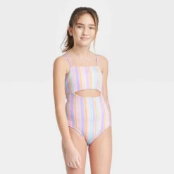 Girls' Pastel Printed Striped One Piece Swimsuit - Art Class™ 5 Girls' Pastel Printed Striped One Piece Swimsuit - Art Class™ -Daily Kid Wear Shop GUEST 92db609c 0cc0 4287 8346 f910a1f13578