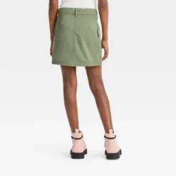 Girls' Twill Cargo Skirt - Art Class™