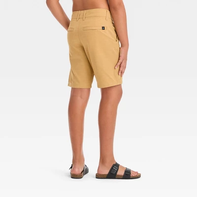 Boys' Solid Swim Shorts - Art Class™ Tan 2 Boys' Solid Swim Shorts - Art Class™ Tan - Image 2