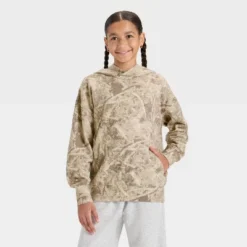 Girls' French Terry Camo Printed Oversized Hoodie - Art Class™ Tan 5 Girls' French Terry Camo Printed Oversized Hoodie - Art Class™ Tan -Daily Kid Wear Shop GUEST 96cdc79a 0c28 433c 84a2 e4d4a9c615b2