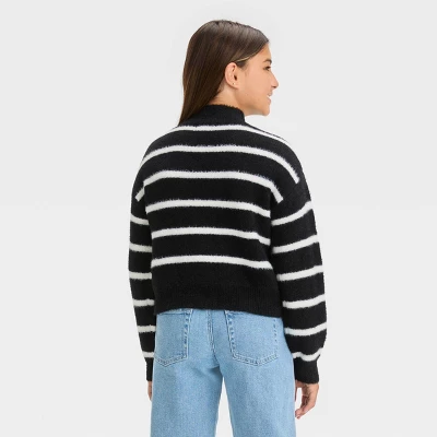 Girls' Mock Neck Pullover Sweater - Art Class™ 1 Girls' Mock Neck Pullover Sweater - Art Class™