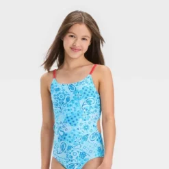Girls' Sweet Paisley One Piece Swimsuit - Art Class™ Light Blue 5 Girls' Sweet Paisley One Piece Swimsuit - Art Class™ Light Blue -Daily Kid Wear Shop GUEST 9b43bef7 6254 4ef3 b725 24afc9e0d271