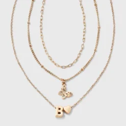Girls' Initial With Choker And Layered Necklace Set - Art Class™ Gold 23 Girls' Initial With Choker And Layered Necklace Set - Art Class™ Gold -Daily Kid Wear Shop GUEST 9c71cd58 e93b 4042 b851 9f76d3d143fd