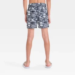 Boys' Desert Tiles Printed Swim Shorts - Art Class™