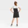 Girls' 2 For 1 Fitted Knit Dress - Art Class™
