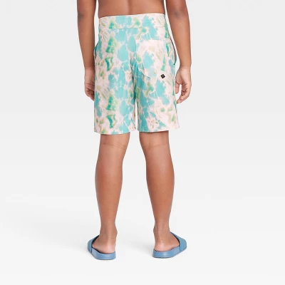 Boys' Tie-Dye Board Shorts - Art Class™ Light Blue 2 Boys' Tie-Dye Board Shorts - Art Class™ Light Blue - Image 2