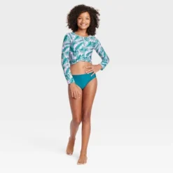 Girls' 3pc Miami Tropics With Front Twist Rash Guard Swimwear Set - Art Class™ 7 Girls' 3pc Miami Tropics With Front Twist Rash Guard Swimwear Set - Art Class™ -Daily Kid Wear Shop GUEST a324852c 0475 4b6a 9dae ca8e4022808f