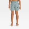 Boys' Two Toned Checkered Trunks - Art Class™ Blue