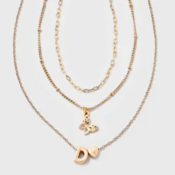 Girls' Initial With Choker And Layered Necklace Set - Art Class™ Gold 25 Girls' Initial With Choker And Layered Necklace Set - Art Class™ Gold -Daily Kid Wear Shop GUEST b25b6f2b 348c 4d0e acc9 a4c475407e97