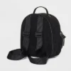 Kids' 8.5" Corduroy Sunflower Mini Backpack - Art Class™ Black