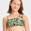 Girls' Miami Beach Bikini Set - Art Class™ Black