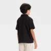 Boys' Short Sleeve Seersucker Woven Button-Down Shirt - Art Class™