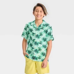 Boys' Palm Tree Short Sleeve Button-Down Shirt - Art Class™ 7 Boys' Palm Tree Short Sleeve Button-Down Shirt - Art Class™ -Daily Kid Wear Shop GUEST b746d992 bafc 4602 b8df 950f34d1a347