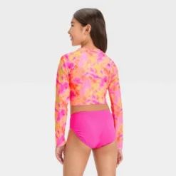 Girls' 'Summer Feelings' Tie-Dye Rash Guard Set - Art Class™ -Daily Kid Wear Shop GUEST b8e2129d 59eb 4aab 93d6 0d80fc3920d8