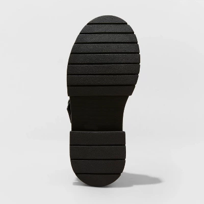 Girls' Cadi Zipper Moto Boots - Art Class™ Black 3 Girls' Cadi Zipper Moto Boots - Art Class™ Black - Image 3