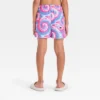 Boys' Tie-Dye Printed Swim Trunks - Art Class™