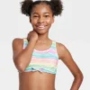 Girls' Venice Striped Bikini Set - Art Class™