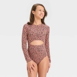 Girls' Leopard Spots One Piece Rash Guard - Art Class™ 5 Girls' Leopard Spots One Piece Rash Guard - Art Class™ -Daily Kid Wear Shop GUEST d1daa118 3063 4ccc 951e fcdbd5194a19