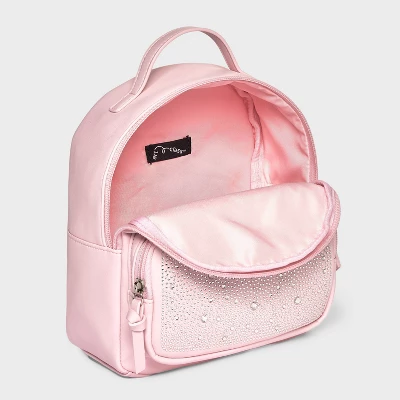 Girls' Rhinestone 8.75" Mini Backpack - Art Class™ Pink 2 Girls' Rhinestone 8.75" Mini Backpack - Art Class™ Pink - Image 2