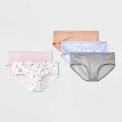 Girls' 5pk 'Cherries' Brushed Microfiber Hipster Underwear - Art Class™ -Daily Kid Wear Shop GUEST db508f9b 1823 4916 8c4c 05e092108e3b