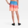Boys' Tiles Printed Swim Shorts - Art Class™ Blue/Pink