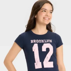 Girls' Short Sleeve Graphic T-Shirt - Art Class™