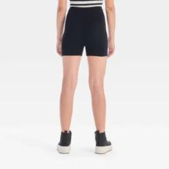 Girls' Ribbed Sweater-Knit Shorts - Art Class™