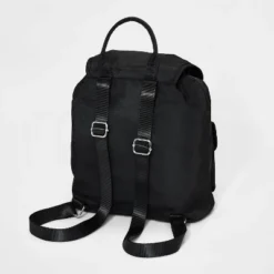 Girls' 8.25" Cinch Mini Black Backpack - Art Class™