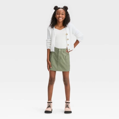 Girls' Twill Cargo Skirt - Art Class™ 2 Girls' Twill Cargo Skirt - Art Class™ - Image 2