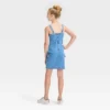 Girls' Denim Dress - Art Class™