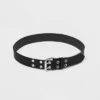 Kids' Belt With Silver Grommets - Art Class™ Black