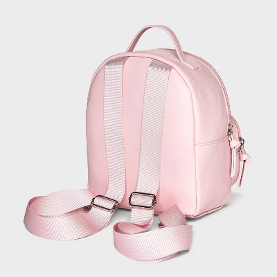 Girls' Rhinestone 8.75" Mini Backpack - Art Class™ Pink 1 Girls' Rhinestone 8.75" Mini Backpack - Art Class™ Pink