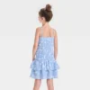 Girls' Drop Waist Sleeveless Dress - Art Class™