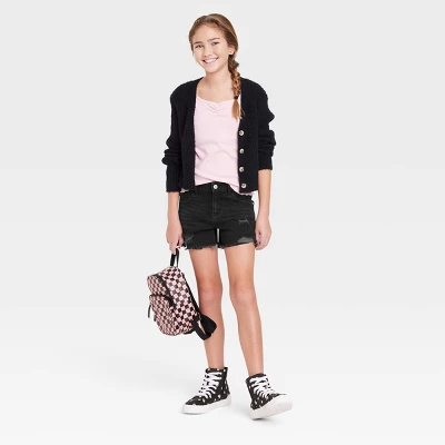 Girls' Mid-Rise Jean Shorts - Art Class™ 2 Girls' Mid-Rise Jean Shorts - Art Class™ - Image 2