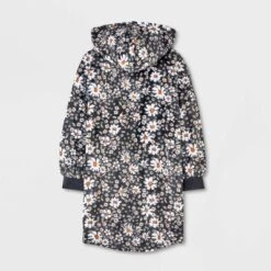 Girls' Hooded Shearling Gown - Art Class™