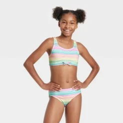 Girls' Venice Striped Bikini Set - Art Class™ 5 Girls' Venice Striped Bikini Set - Art Class™ -Daily Kid Wear Shop GUEST ee239f7d 2ec5 4387 92dd 4c8b27920a99