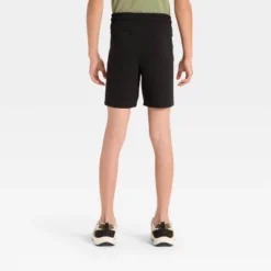 Boys' Mid-Rise Textured Knit Pull-On Shorts - Art Class™