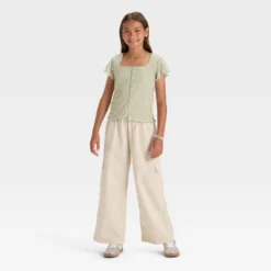 Girls' Bow Front Top - Art Class™ 3 Girls' Bow Front Top - Art Class™ -Daily Kid Wear Shop GUEST eee76483 753c 48cd bafc 9e003ebda917