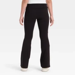 Girls' Foldover Waist Flare Leggings - Art Class™