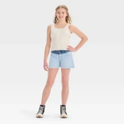 Girls' High-Rise A-Line Colorblock Denim Shorts - Art Class™ 4 Girls' High-Rise A-Line Colorblock Denim Shorts - Art Class™ -Daily Kid Wear Shop GUEST f0b3c75f 3dd6 4533 9d43 294f9d440853