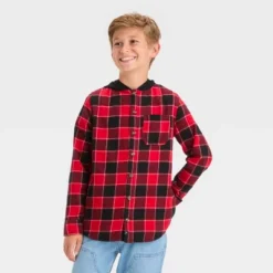Boys' Flannel Plaid Hooded Long Sleeve Button-Down Shirt - Art Class™ 5 Boys' Flannel Plaid Hooded Long Sleeve Button-Down Shirt - Art Class™ -Daily Kid Wear Shop GUEST f48ad606 fdc3 4fc4 bd7e 003556e3c305