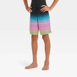 Boys' Ombre Striped Swim Shorts - Art Class™ 5 Boys' Ombre Striped Swim Shorts - Art Class™ -Daily Kid Wear Shop GUEST f893bf4c 25bf 4d1c b3d5 f5b004571a81