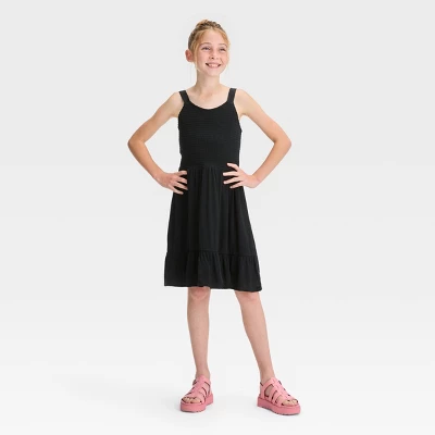 Girls' Back Cut Out Dress - Art Class™ 3 Girls' Back Cut Out Dress - Art Class™ - Image 3
