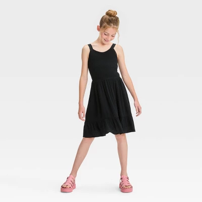 Girls' Back Cut Out Dress - Art Class™ 2 Girls' Back Cut Out Dress - Art Class™ - Image 2