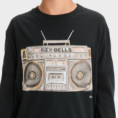 Boys' Boom Box Long Sleeve Graphic T-Shirt - Art Class™ Black 1 Boys' Boom Box Long Sleeve Graphic T-Shirt - Art Class™ Black